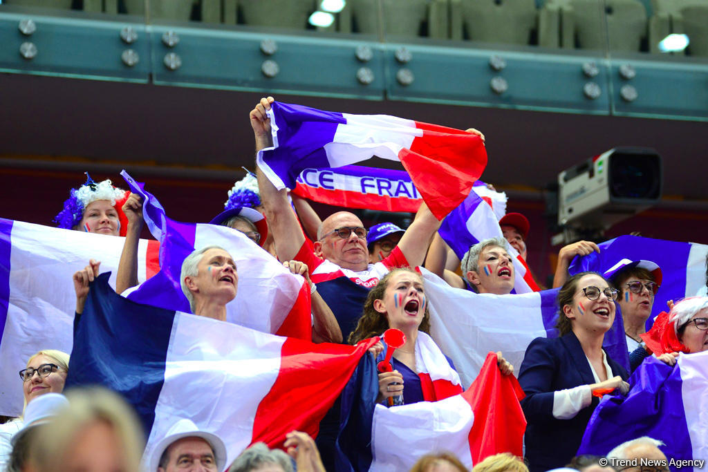 Highlights of World Championships in Baku - spectators in stands (PHOTO)
