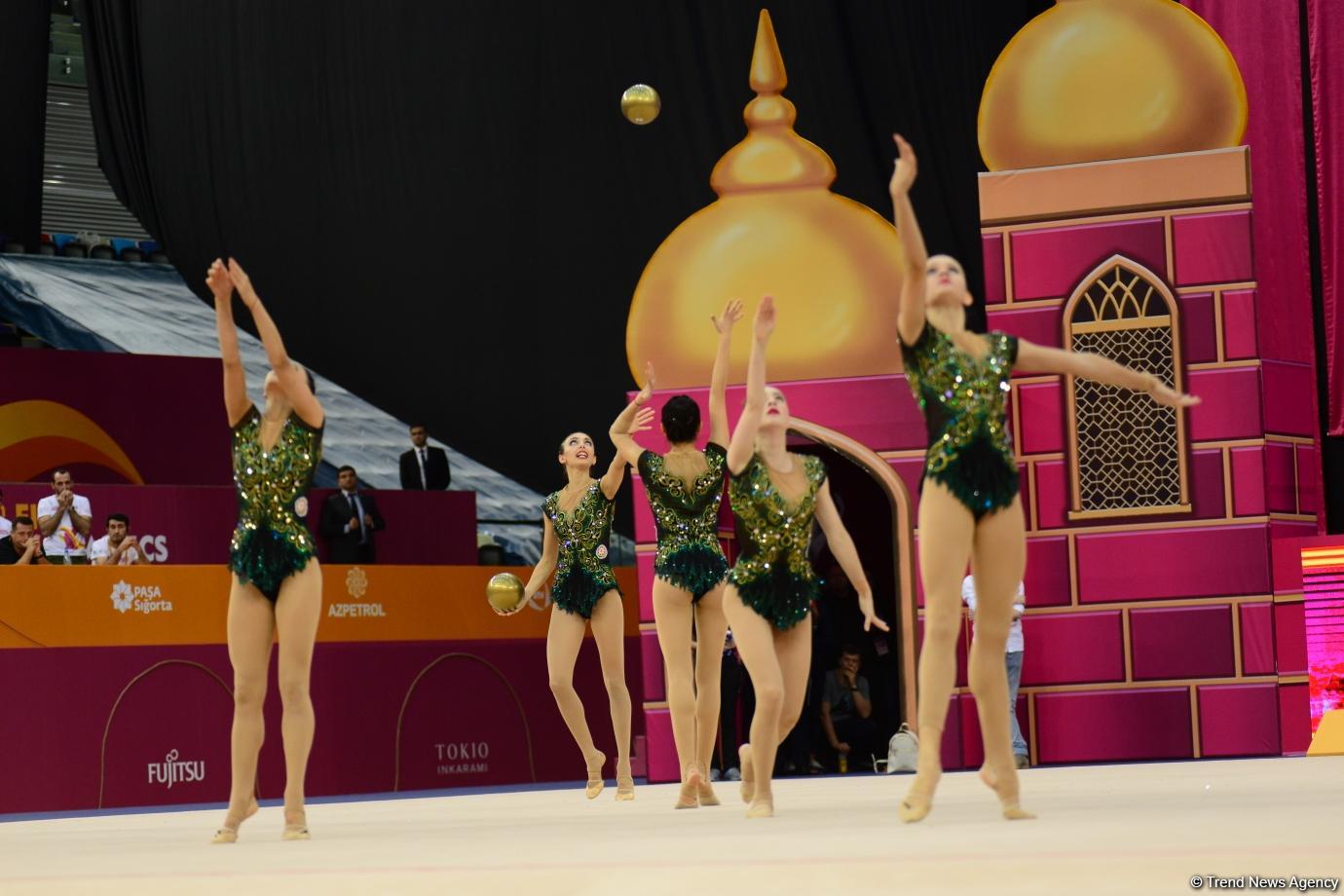 Azerbaijani team gets license for Tokyo 2020 in group exercises (PHOTO)