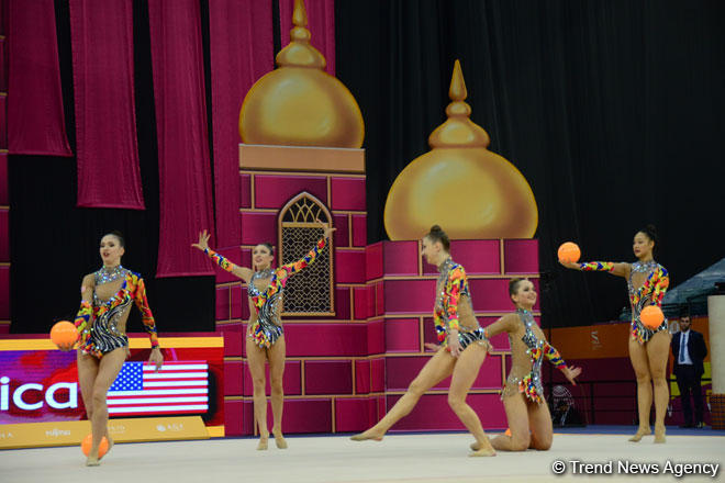 Day 6 of competitions in 37th Rhythmic Gymnastics World Championships kicks off in Baku (PHOTO)