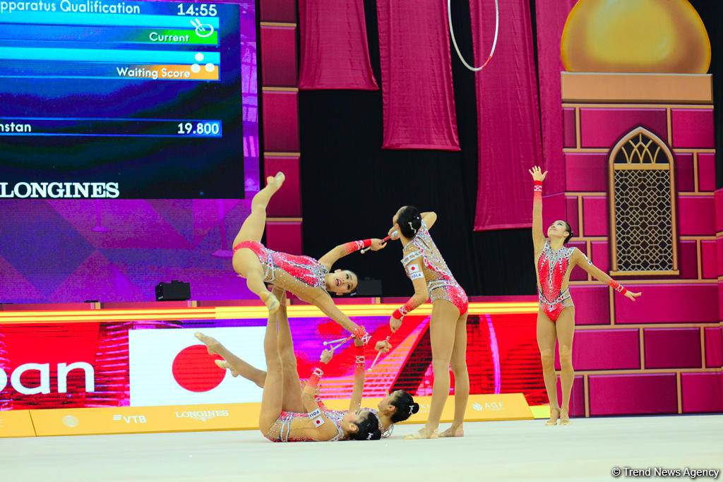 Day 6 of competitions in 37th Rhythmic Gymnastics World Championships kicks off in Baku (PHOTO)
