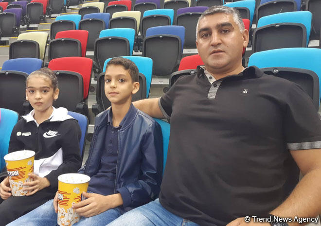 Rhythmic Gymnastics World Championships in Baku excellently organized - spectator