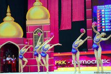 Team competitions in group exercises underway at 37th Rhythmic Gymnastics World Cup in Baku (PHOTO)