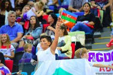 Team competitions in group exercises underway at 37th Rhythmic Gymnastics World Cup in Baku (PHOTO)