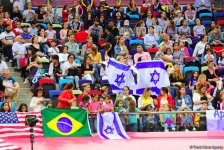 Team competitions in group exercises underway at 37th Rhythmic Gymnastics World Cup in Baku (PHOTO)