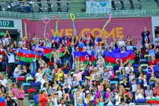 Team competitions in group exercises underway at 37th Rhythmic Gymnastics World Cup in Baku (PHOTO)