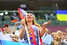Team competitions in group exercises underway at 37th Rhythmic Gymnastics World Cup in Baku (PHOTO)