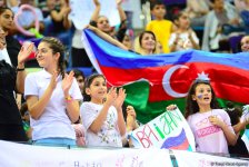 Team competitions in group exercises underway at 37th Rhythmic Gymnastics World Cup in Baku (PHOTO)