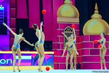 Best moments from final day in 37th Rhythmic Gymnastics World Championships in Baku (PHOTO)