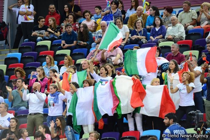 Final day of World Championships competitions kicks off in Baku’s National Gymnastics Arena (PHOTO)