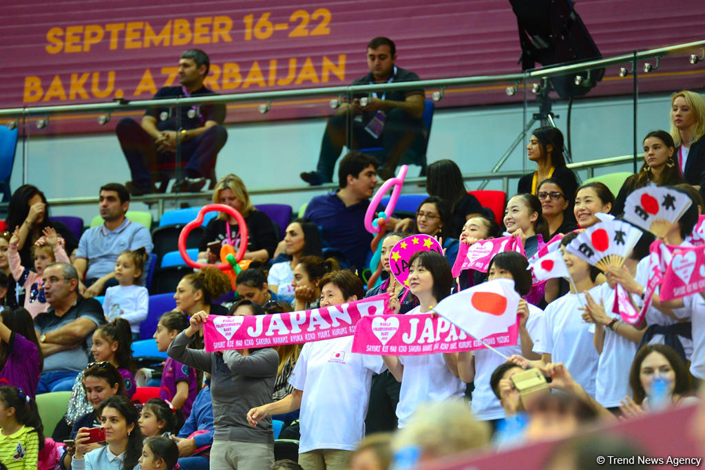 Best moments from final day in 37th Rhythmic Gymnastics World Championships in Baku (PHOTO)