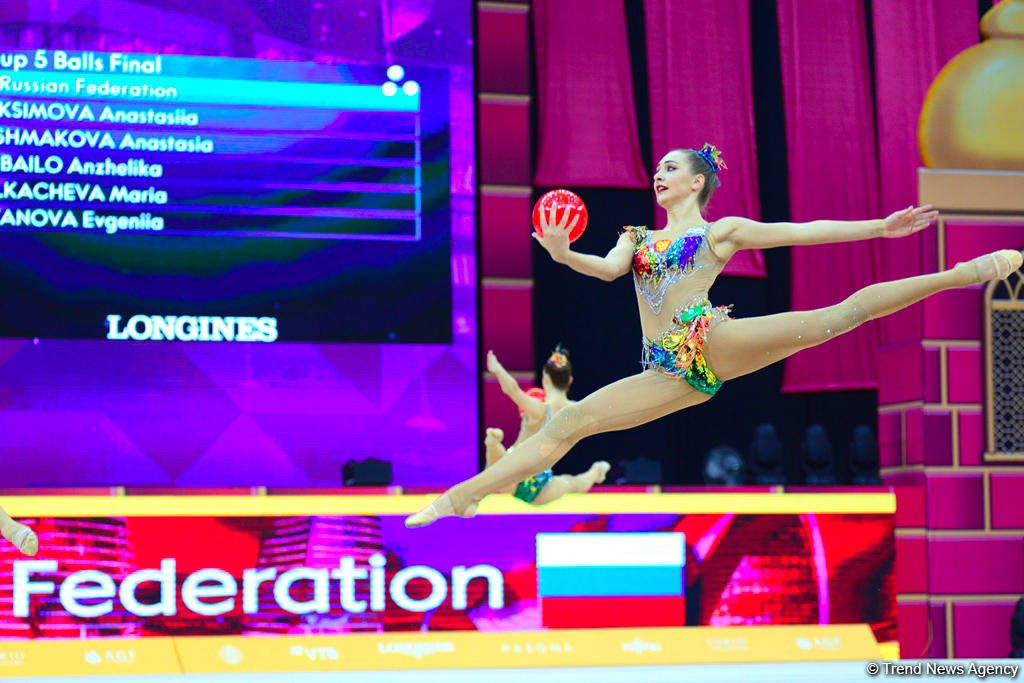 Best moments from final day in 37th Rhythmic Gymnastics World Championships in Baku (PHOTO)