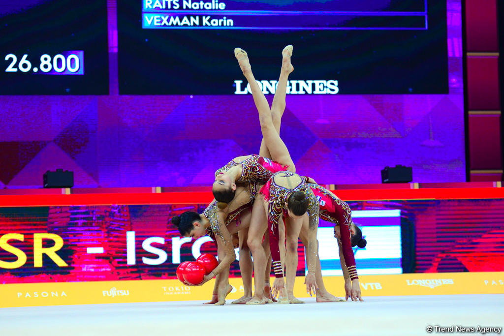 Best moments from final day in 37th Rhythmic Gymnastics World Championships in Baku (PHOTO)