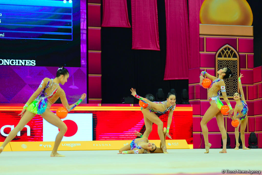 Best moments from final day in 37th Rhythmic Gymnastics World Championships in Baku (PHOTO)