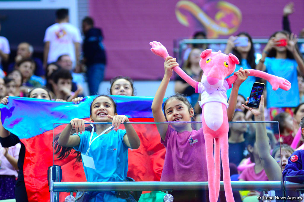 Best moments from final day in 37th Rhythmic Gymnastics World Championships in Baku (PHOTO)