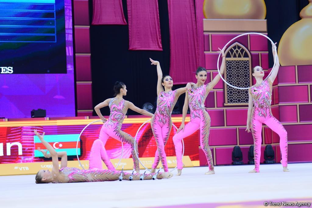 Best moments from final day in 37th Rhythmic Gymnastics World Championships in Baku (PHOTO)