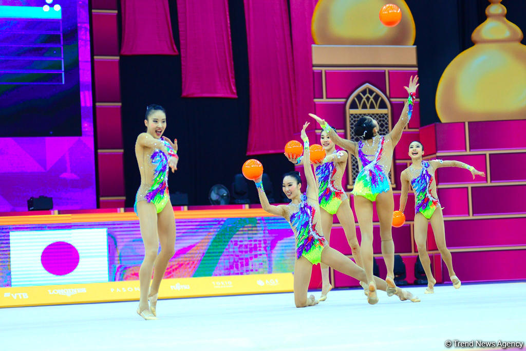 Best moments from final day in 37th Rhythmic Gymnastics World Championships in Baku (PHOTO)