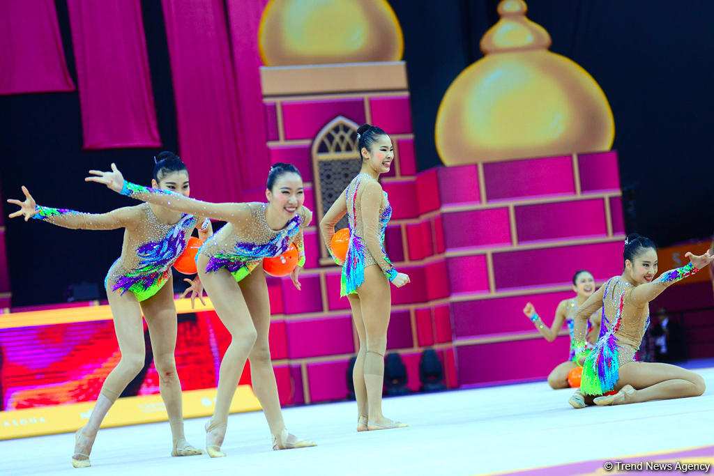 Best moments from final day in 37th Rhythmic Gymnastics World Championships in Baku (PHOTO)