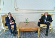 President Ilham Aliyev receives credentials of incoming Croatian ambassador (PHOTO)