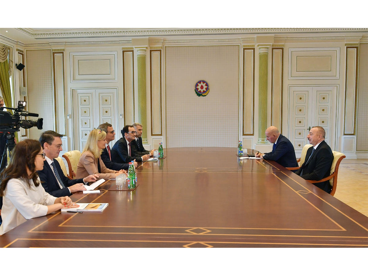 President Ilham Aliyev receives delegation led by vice-president of International Finance Corporation (PHOTO)