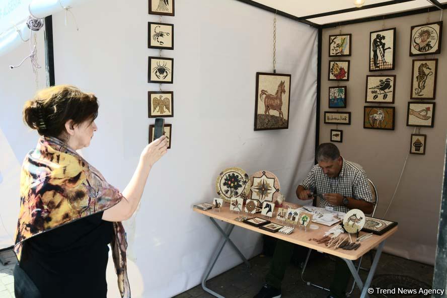 1st Baku Int'l Traditional Craftsmanship Festival opens as part of Nasimi Festival  (PHOTO)