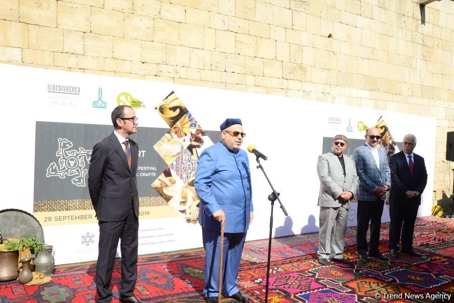 1st Baku Int'l Traditional Craftsmanship Festival opens as part of Nasimi Festival  (PHOTO)