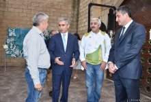 Works of 8th International Exhibition “From Waste to Art” showcased at Nasimi Festival (PHOTO)