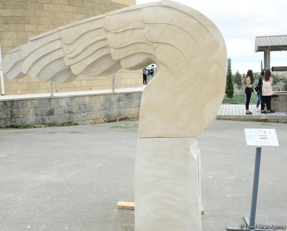 Sculptures by participants of int’l symposium presented as part of Nasimi Festival (PHOTO)