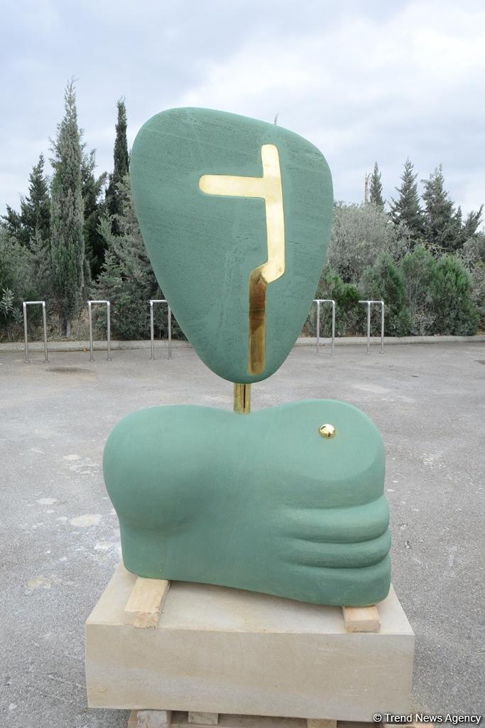 Sculptures by participants of int’l symposium presented as part of Nasimi Festival (PHOTO)