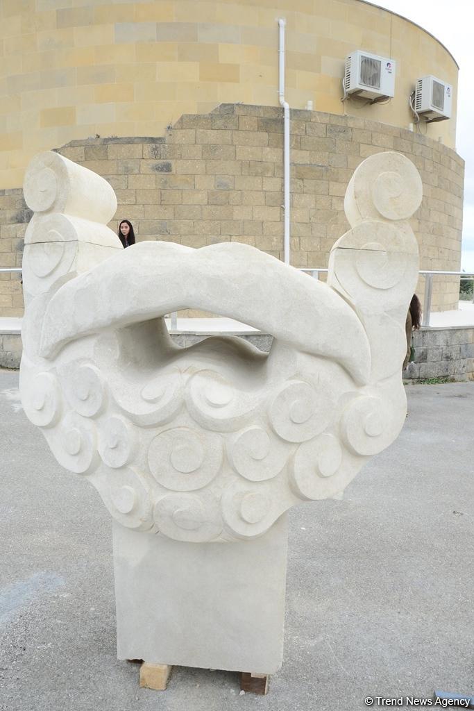 Sculptures by participants of int’l symposium presented as part of Nasimi Festival (PHOTO)