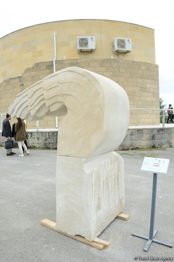 Sculptures by participants of int’l symposium presented as part of Nasimi Festival (PHOTO)