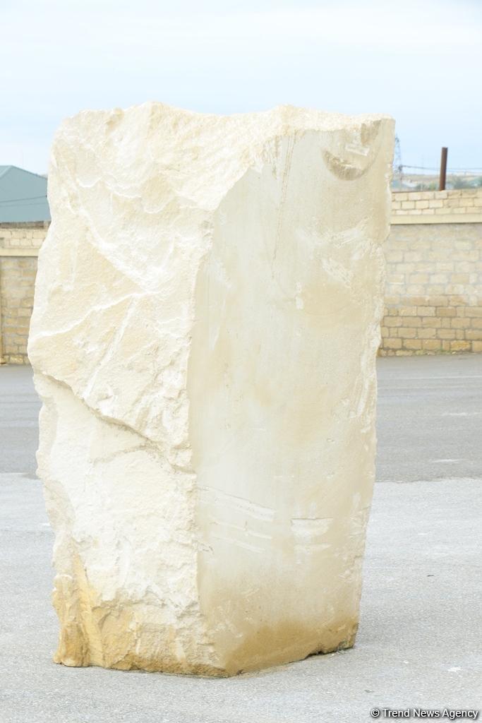 Sculptures by participants of int’l symposium presented as part of Nasimi Festival (PHOTO)