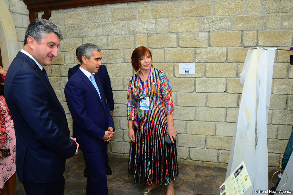 Works of 8th International Exhibition “From Waste to Art” showcased at Nasimi Festival (PHOTO)