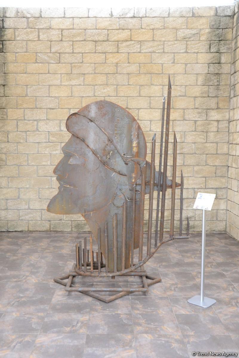 Works of 8th International Exhibition “From Waste to Art” showcased at Nasimi Festival (PHOTO)