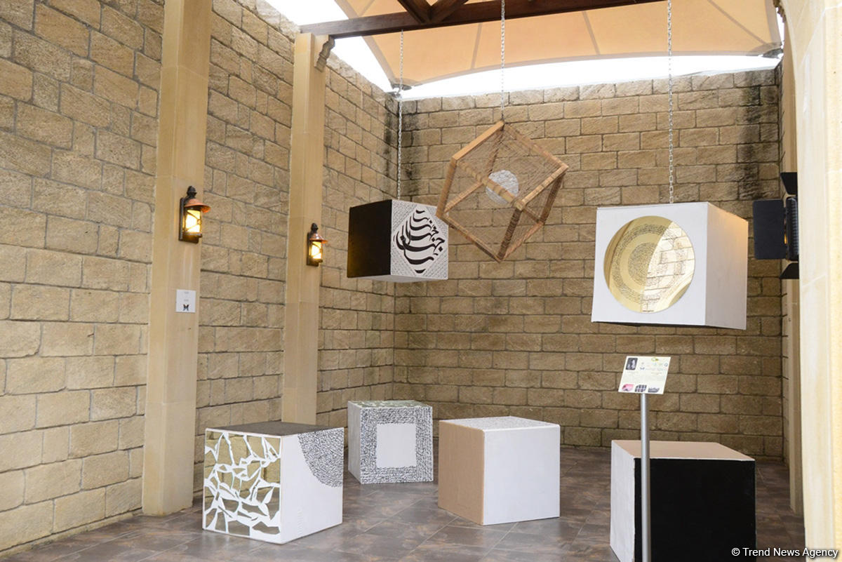 Works of 8th International Exhibition “From Waste to Art” showcased at Nasimi Festival (PHOTO)
