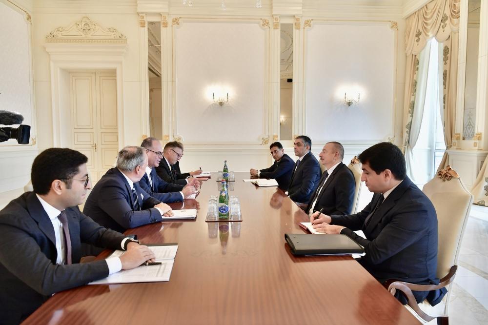 President Aliyev receives Austrian minister for transport, innovation and technology