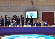 President Ilham Aliyev attends expanded session of CIS Heads of State Council in Ashgabat (PHOTO)