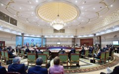 President Ilham Aliyev attends expanded session of CIS Heads of State Council in Ashgabat (PHOTO)