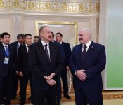 President Ilham Aliyev attends expanded session of CIS Heads of State Council in Ashgabat (PHOTO)