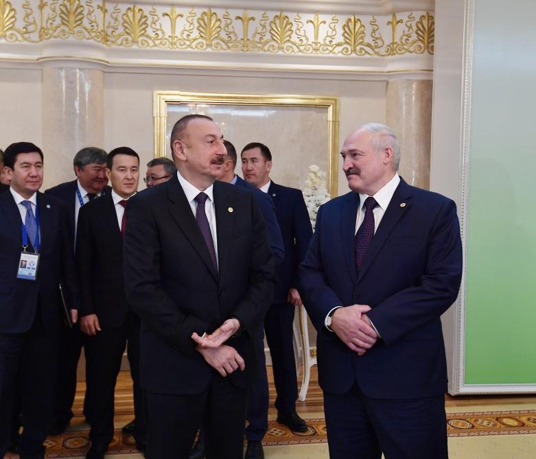 President Ilham Aliyev attends expanded session of CIS Heads of State Council in Ashgabat (PHOTO)