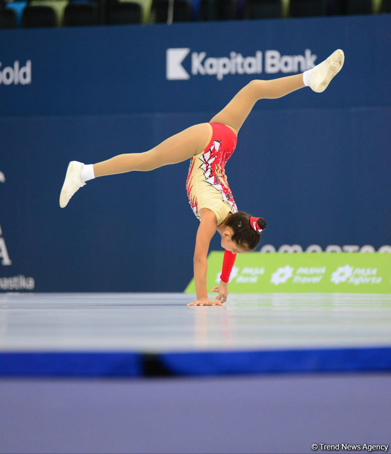 1st day of competitions of 5th Azerbaijan and Baku Championships in Aerobic Gymnastics kicks off (PHOTO)