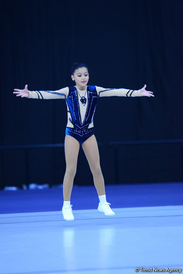 1st day of competitions of 5th Azerbaijan and Baku Championships in Aerobic Gymnastics kicks off (PHOTO)