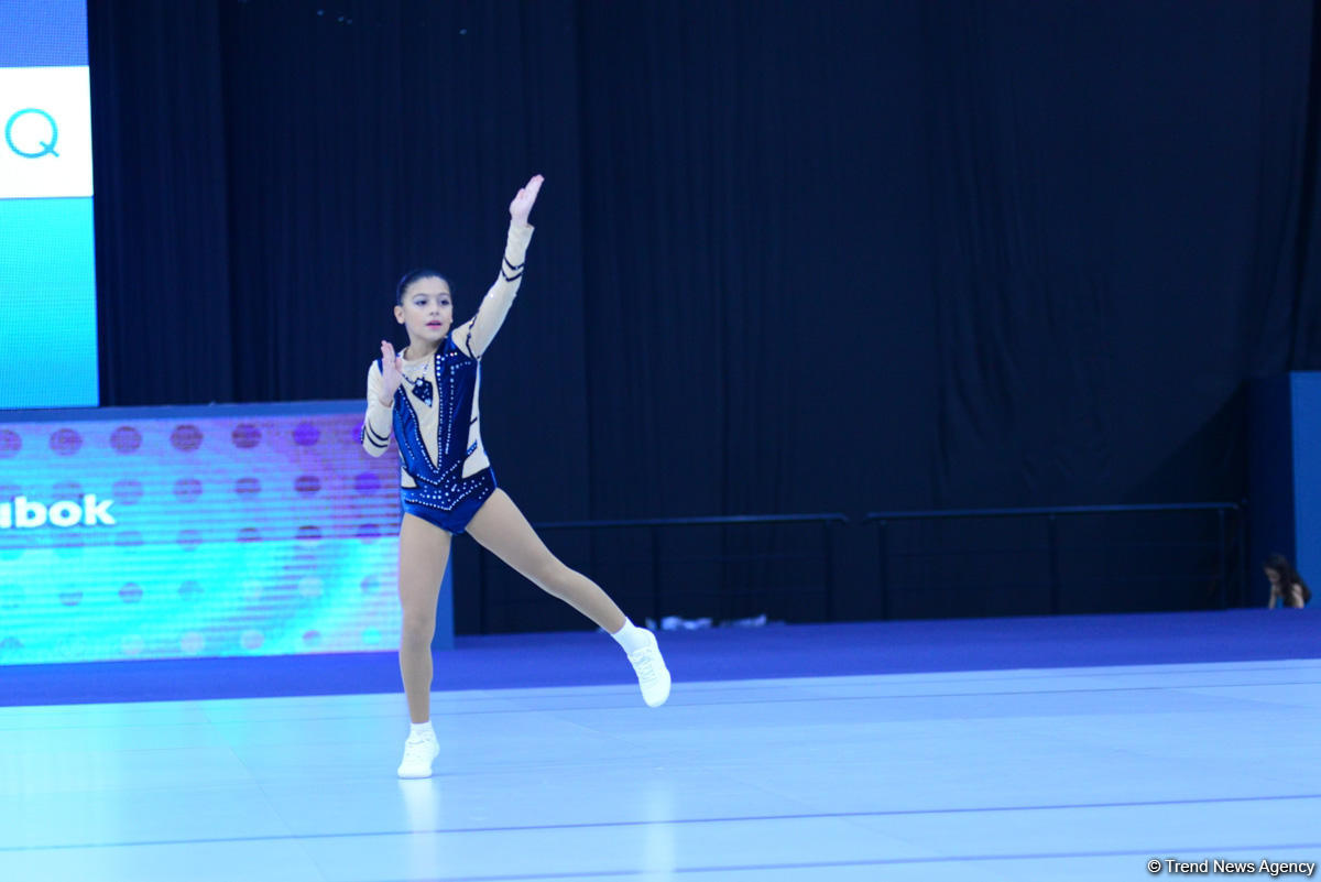 1st day of competitions of 5th Azerbaijan and Baku Championships in Aerobic Gymnastics kicks off (PHOTO)