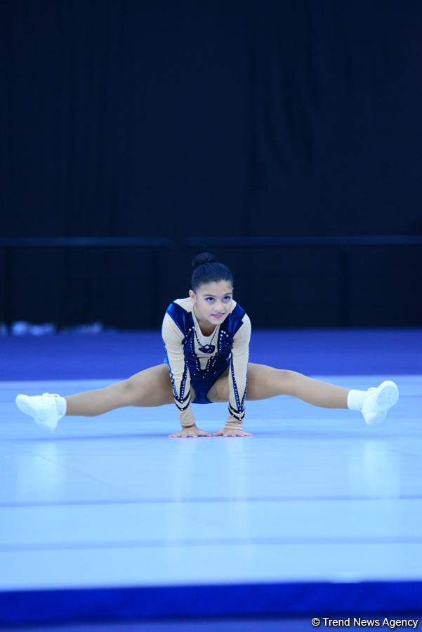 1st day of competitions of 5th Azerbaijan and Baku Championships in Aerobic Gymnastics kicks off (PHOTO)