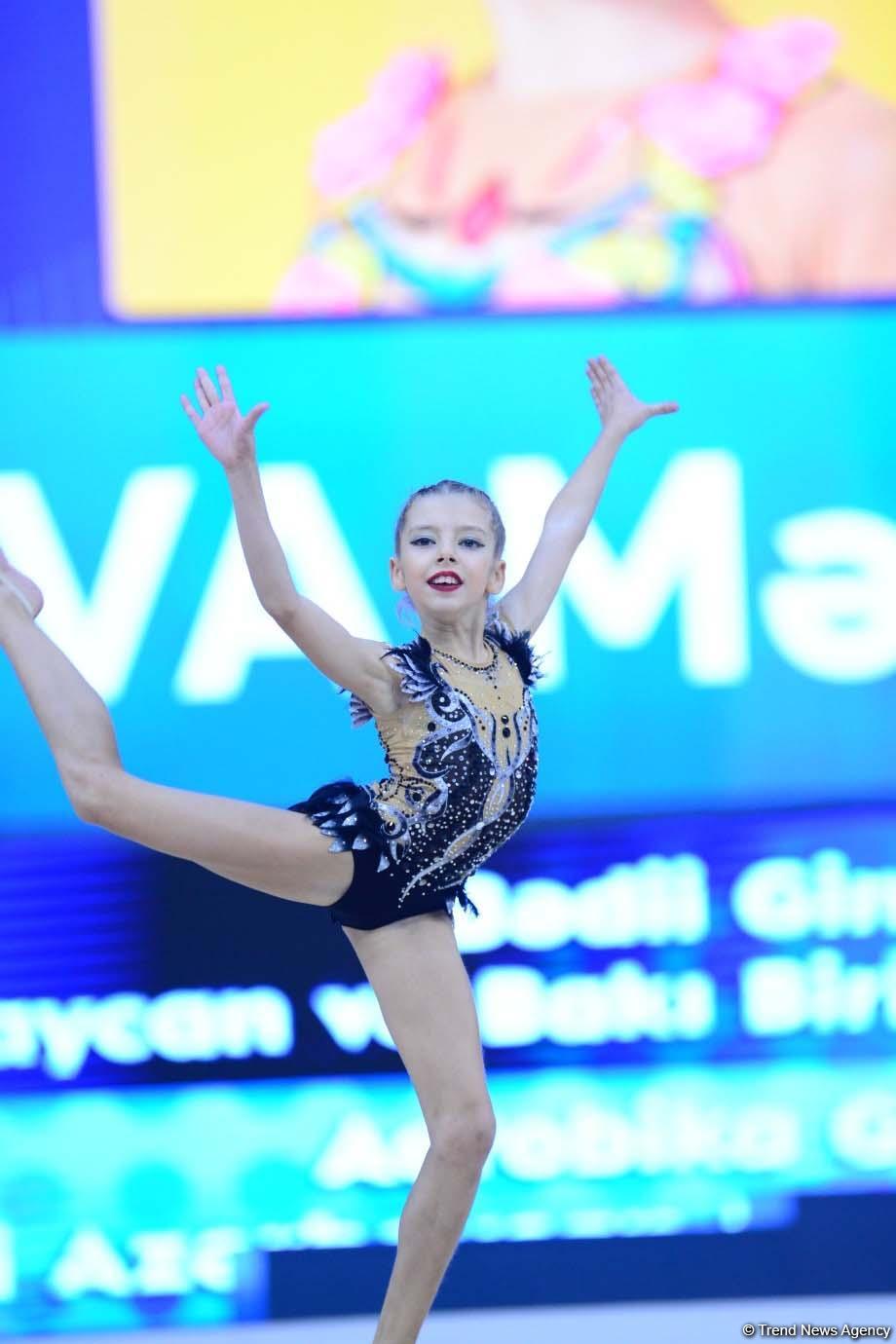 1st day of competitions of 5th Azerbaijan and Baku Championships in Aerobic Gymnastics kicks off (PHOTO)