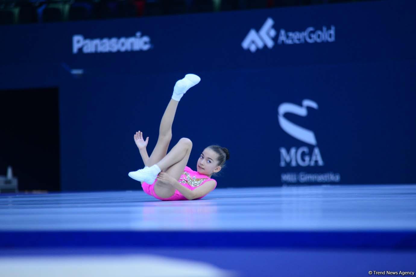 1st day of competitions of 5th Azerbaijan and Baku Championships in Aerobic Gymnastics kicks off (PHOTO)