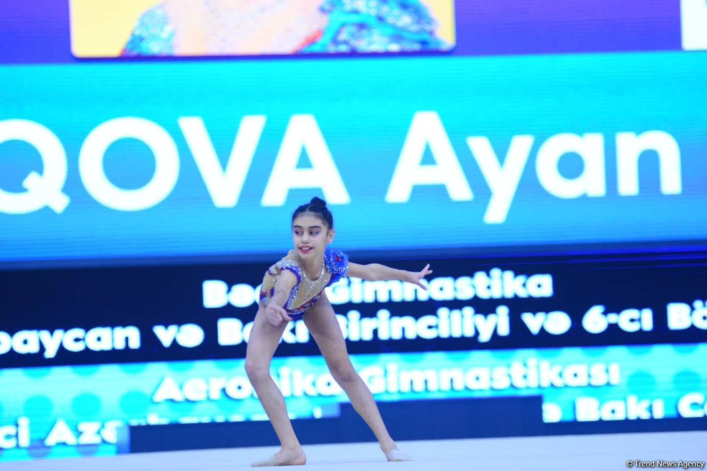 1st day of competitions of 5th Azerbaijan and Baku Championships in Aerobic Gymnastics kicks off (PHOTO)