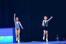 Rhythmic and aerobic gymnastics competitions underway at National Gymnastics Arena in Baku (PHOTO)