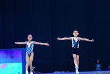 Rhythmic and aerobic gymnastics competitions underway at National Gymnastics Arena in Baku (PHOTO)