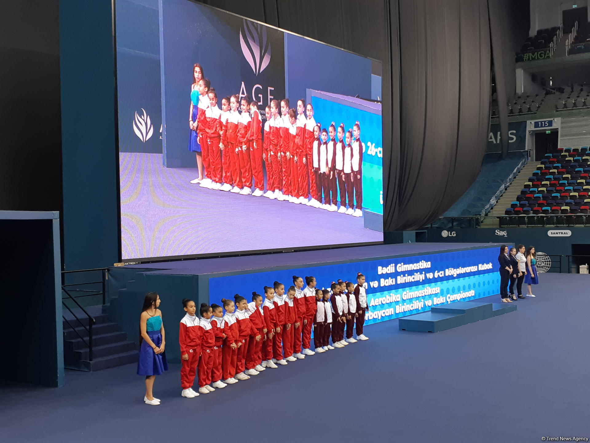 Awarding ceremony held for winners of 26th Azerbaijan and Baku Championships in Rhythmic Gymnastics and 5th Azerbaijan and Baku Championships in Aerobic Gymnastics