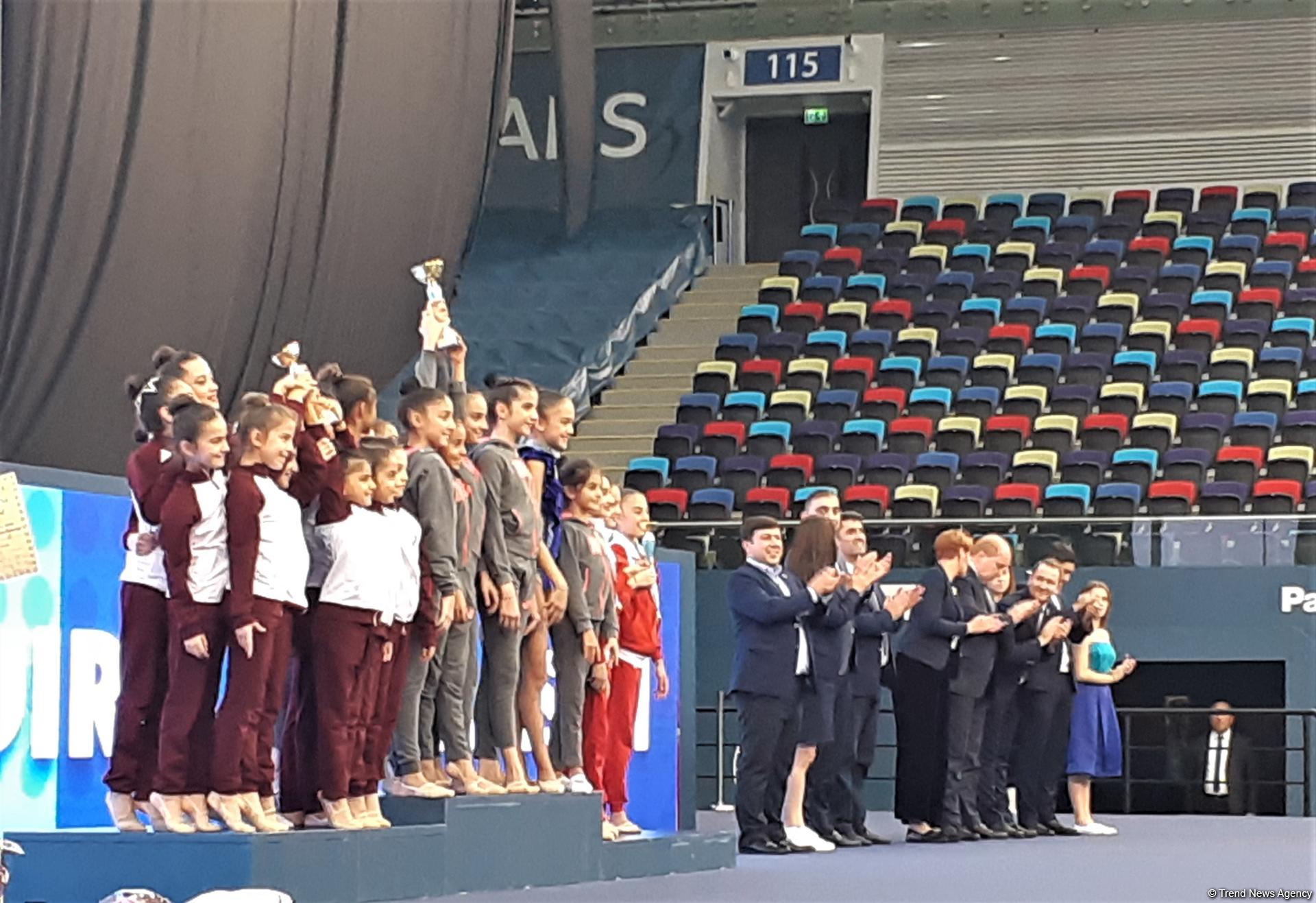 Awarding ceremony held for winners of 26th Azerbaijan and Baku Championships in Rhythmic Gymnastics (PHOTO)